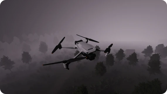 Ночь. Туман