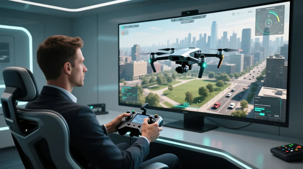 Разница между любительскими и профессиональными симуляторами дрона
