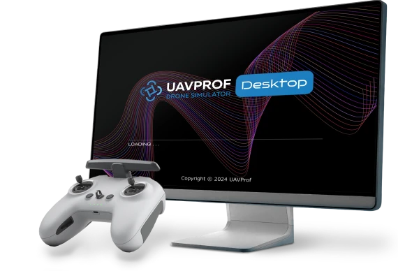 UAVProf Drone Simulator: Desktop