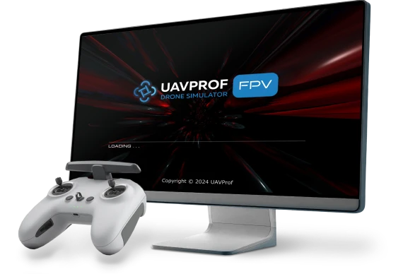 UAVProf Drone Simulator: Аэрогонка