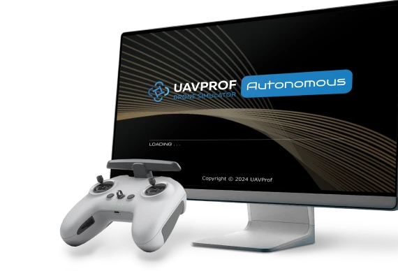 UAVProf Drone Simulator: Autonomous